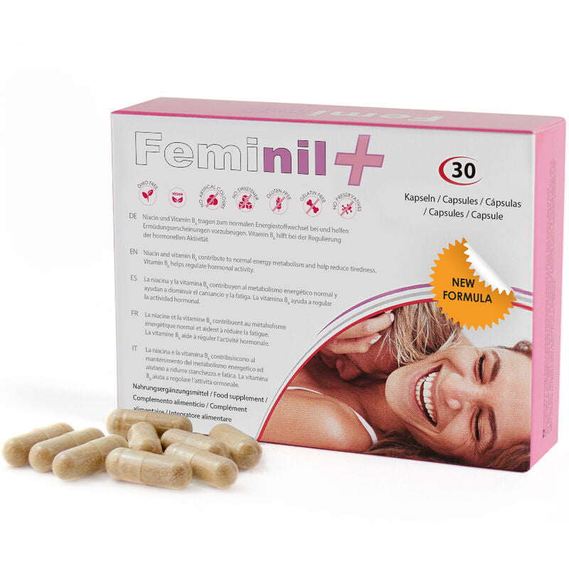 FEMINIL AUMENTO LIBIDO SEXUAL FEMENINO 30 CAPSULAS