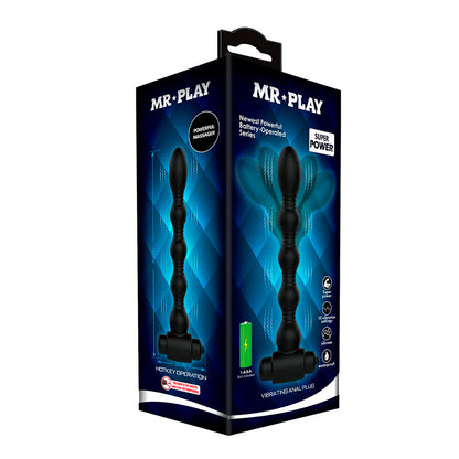 MR PLAY MASSAGEADOR DE PLUG ANAL VIBRAToRIO