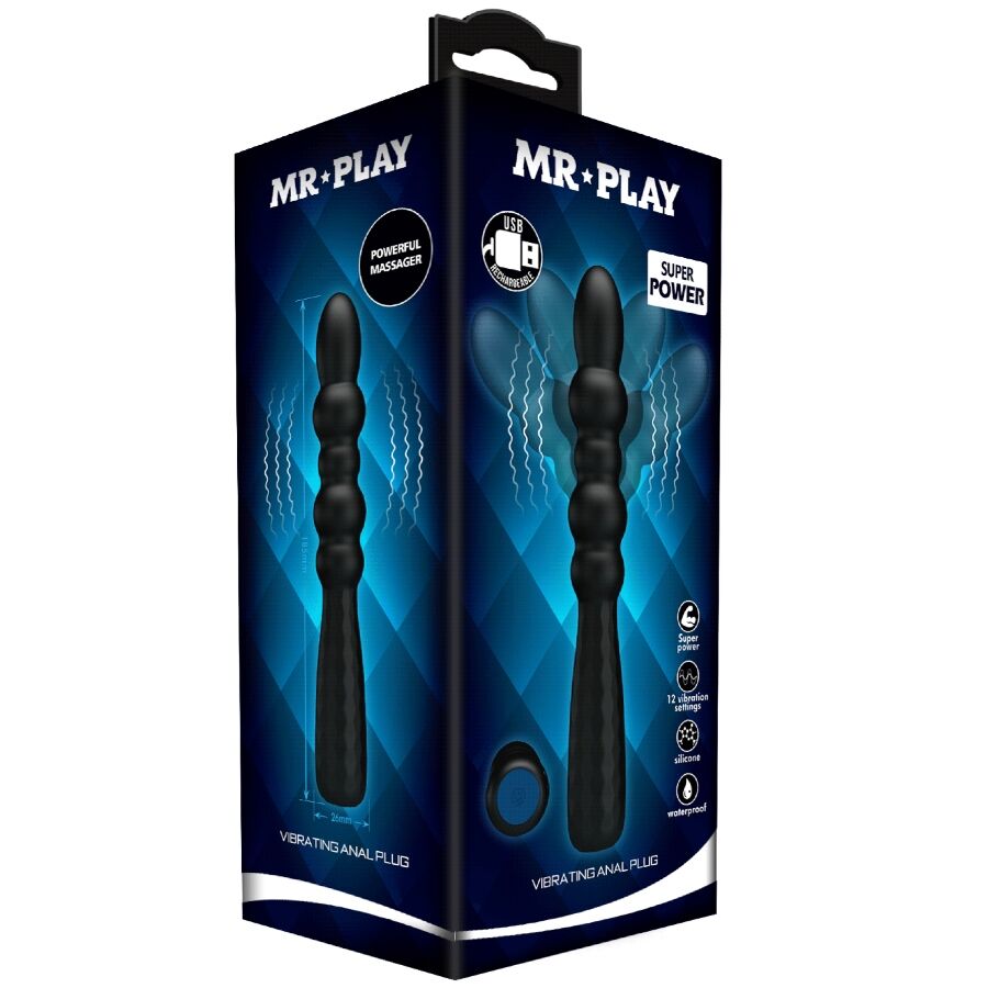 MR PLAY PLUG ANAL VIBRAToRIO FLEXiVEL
