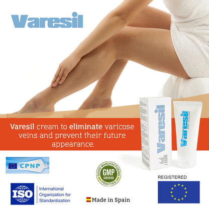 TRATAMENTO COM VARESIL CREAM PARA VARICOSE VEINS