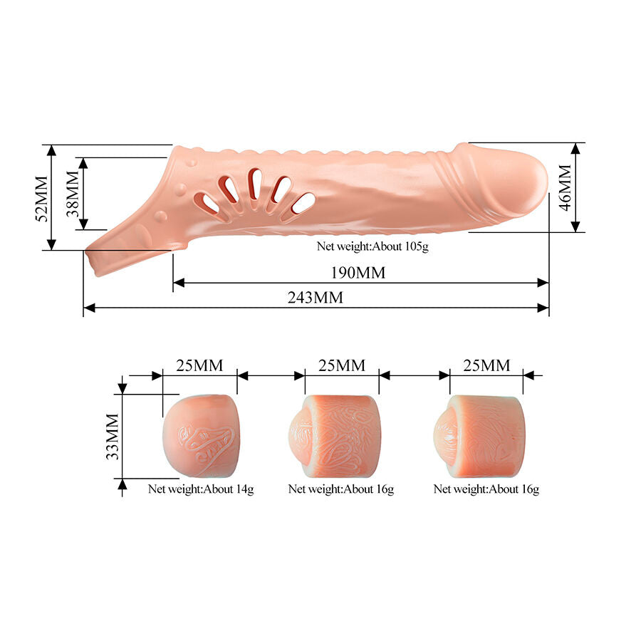 PRETTY LOVE CAPA PENIANA COM EXTENSORES