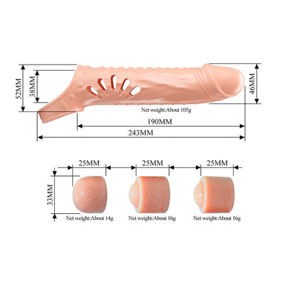 PRETTY LOVE CAPA PENIANA COM EXTENSORES