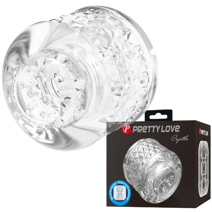 PRETTY LOVE CRYSTLE MASTURBADOR DE ENTRADA DUPLA