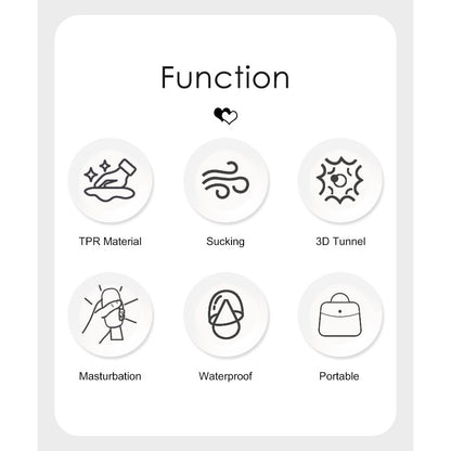 PRETTY LOVE CRYSTLE MASTURBADOR DE ENTRADA DUPLA