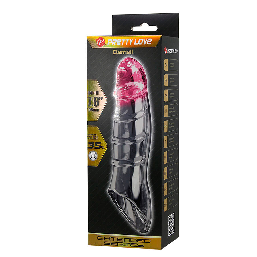 PRETTY LOVE DARNELL CAPA DE PeNIS COM EFEITO TRANSPARENTE