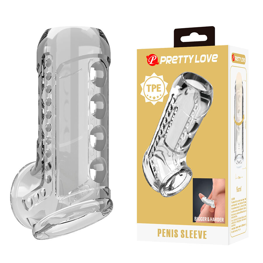 PRETTY LOVE CAPA PENIANA TRANSPARENTE TEXTURIZADA