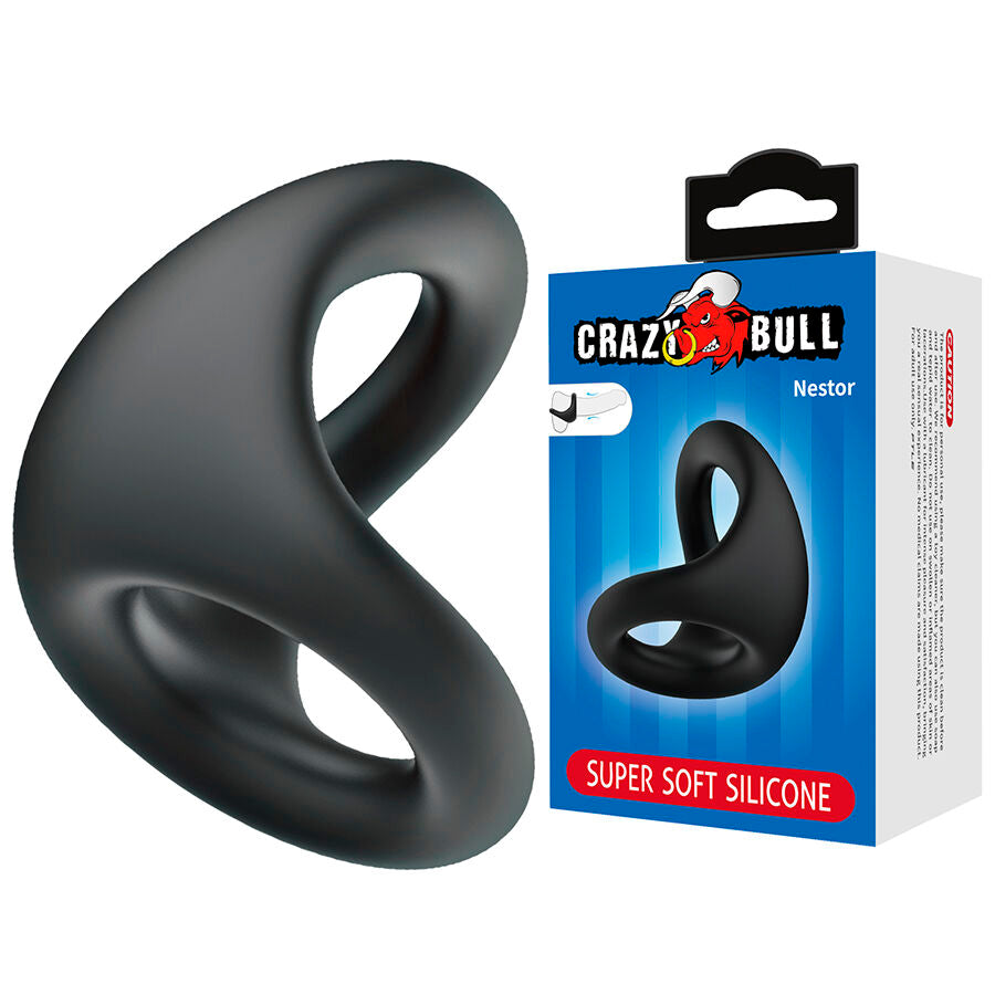 CRAZY BULL NESTOR ANEL ERGONoMICO PARA PeNIS E TESTiCULOS