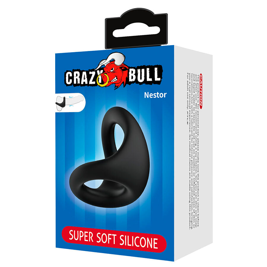 CRAZY BULL NESTOR ANEL ERGONoMICO PARA PeNIS E TESTiCULOS
