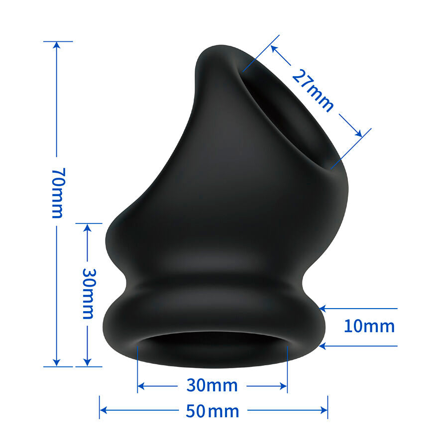 CRAZY BULL OBERON ANEL DE SUPORTE PARA PeNIS E TESTiCULOS