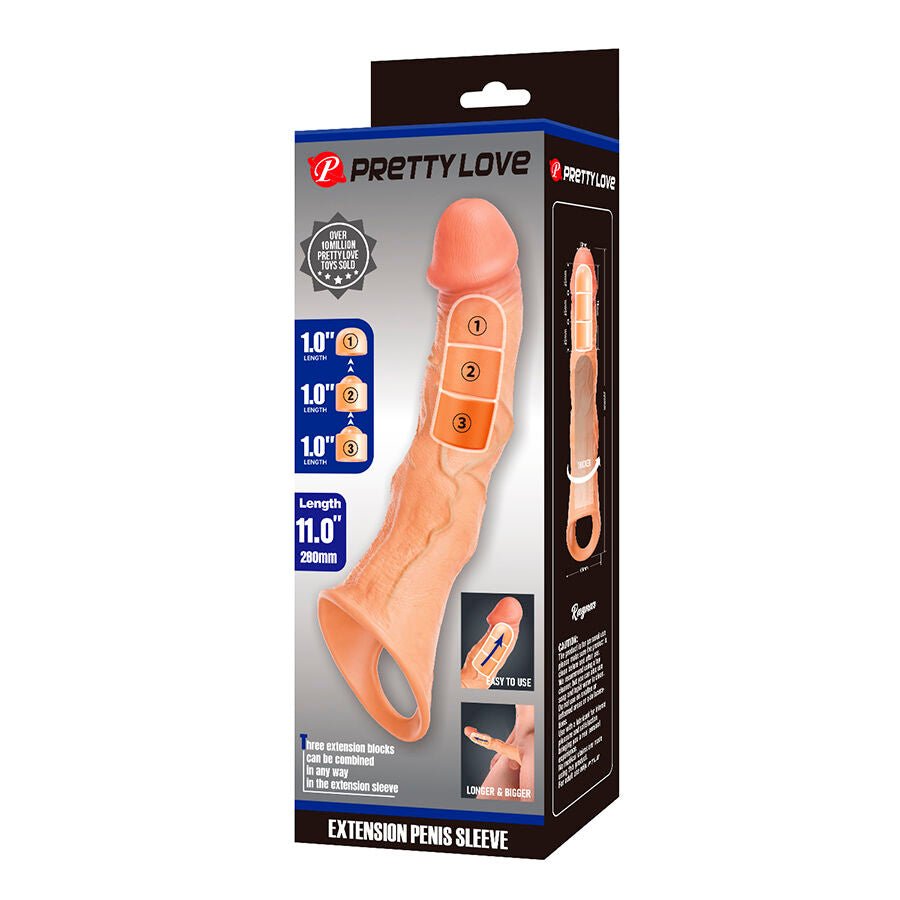 PRETTY LOVE RAGNAR CAPA EXTENSORA COM EXTENSORES AJUSTaVEIS