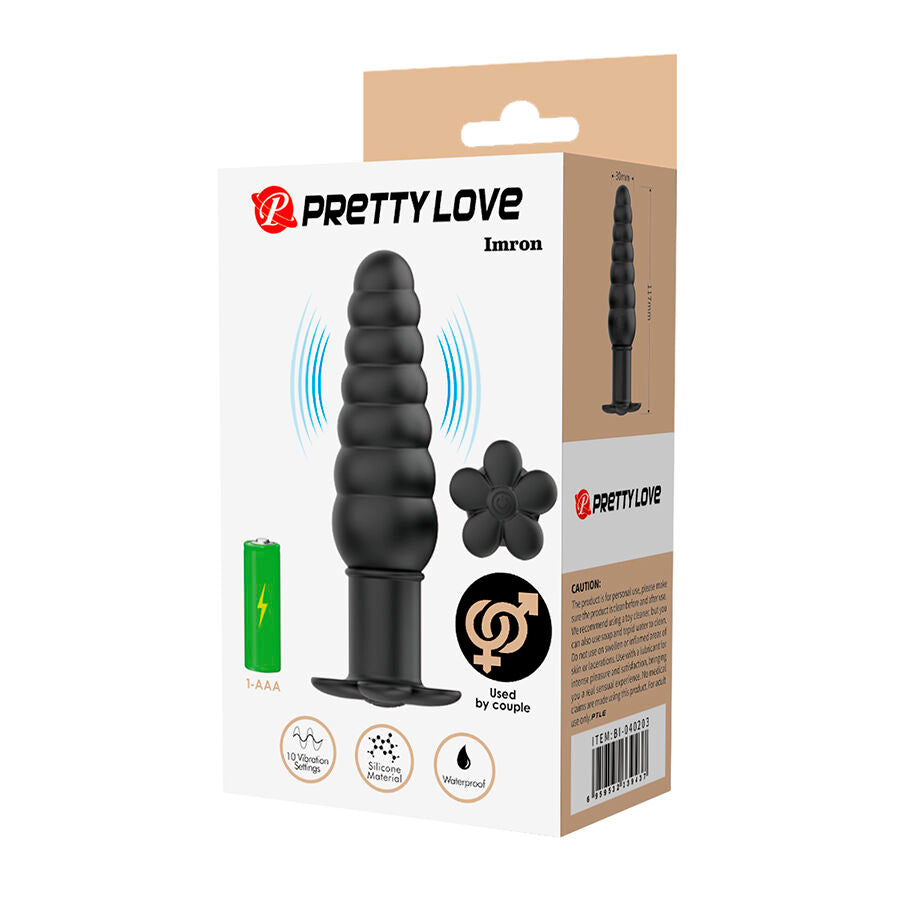 PRETTY LOVE IMRON PLUG ANAL VIBRAToRIO