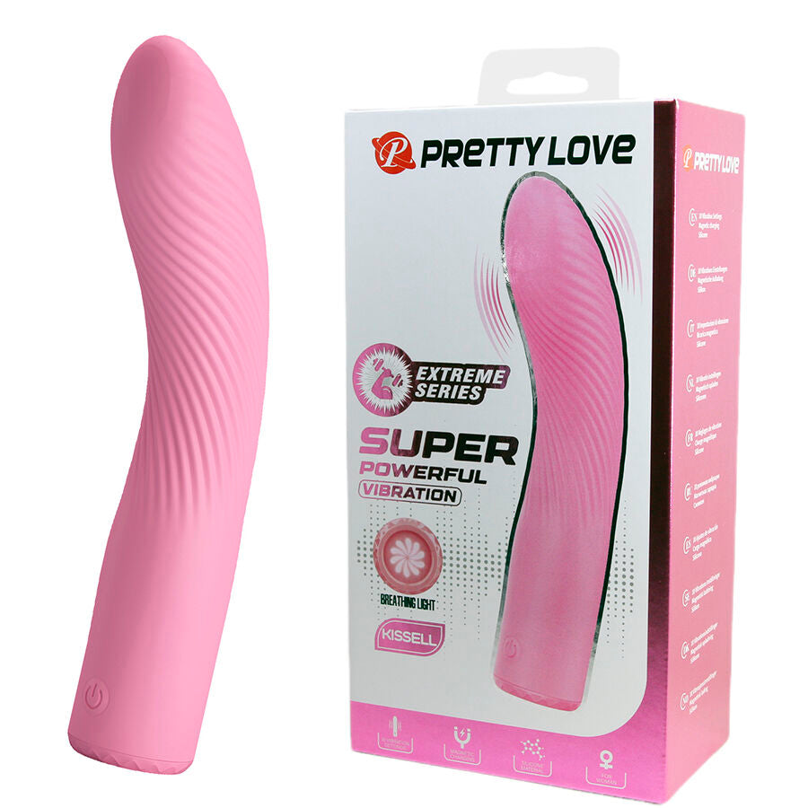 PRETTY LOVE KISELL VIBRADOR ROSA PARA PONTO G