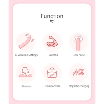 PRETTY LOVE KISELL VIBRADOR ROSA PARA PONTO G