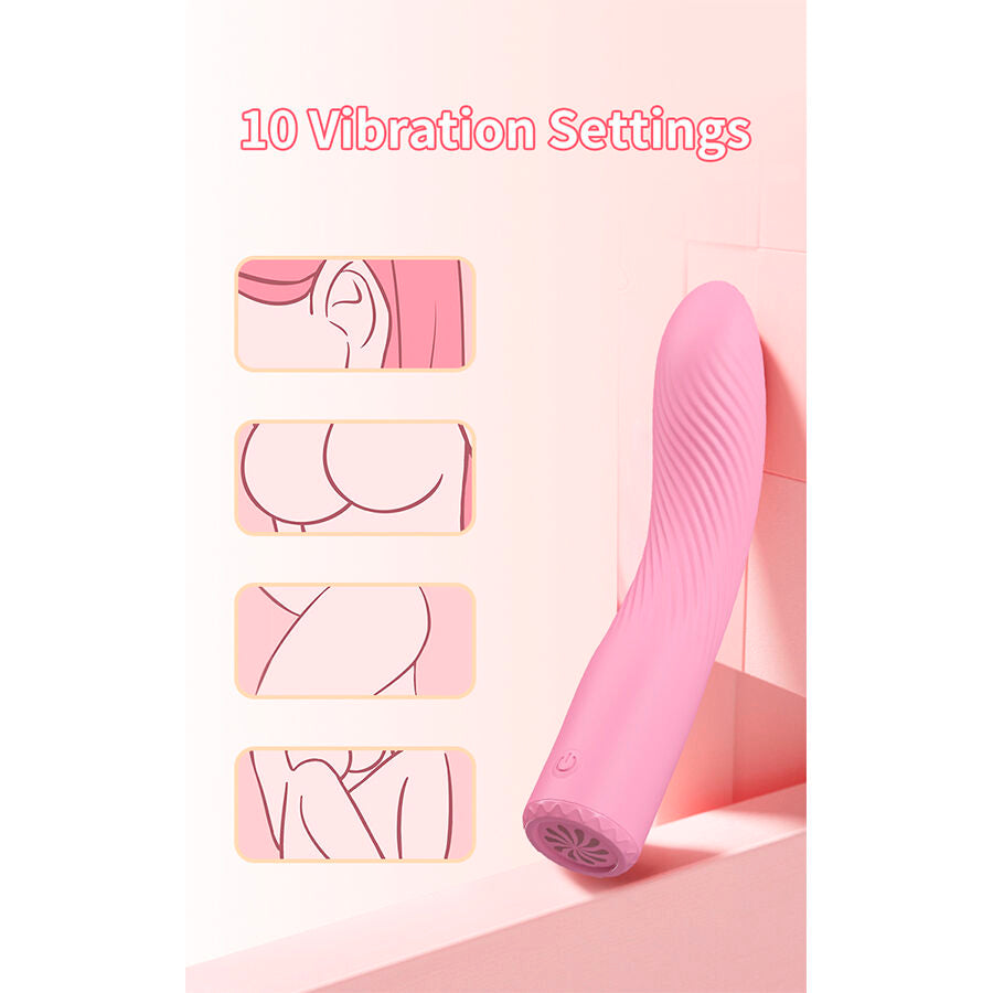 PRETTY LOVE KISELL VIBRADOR ROSA PARA PONTO G