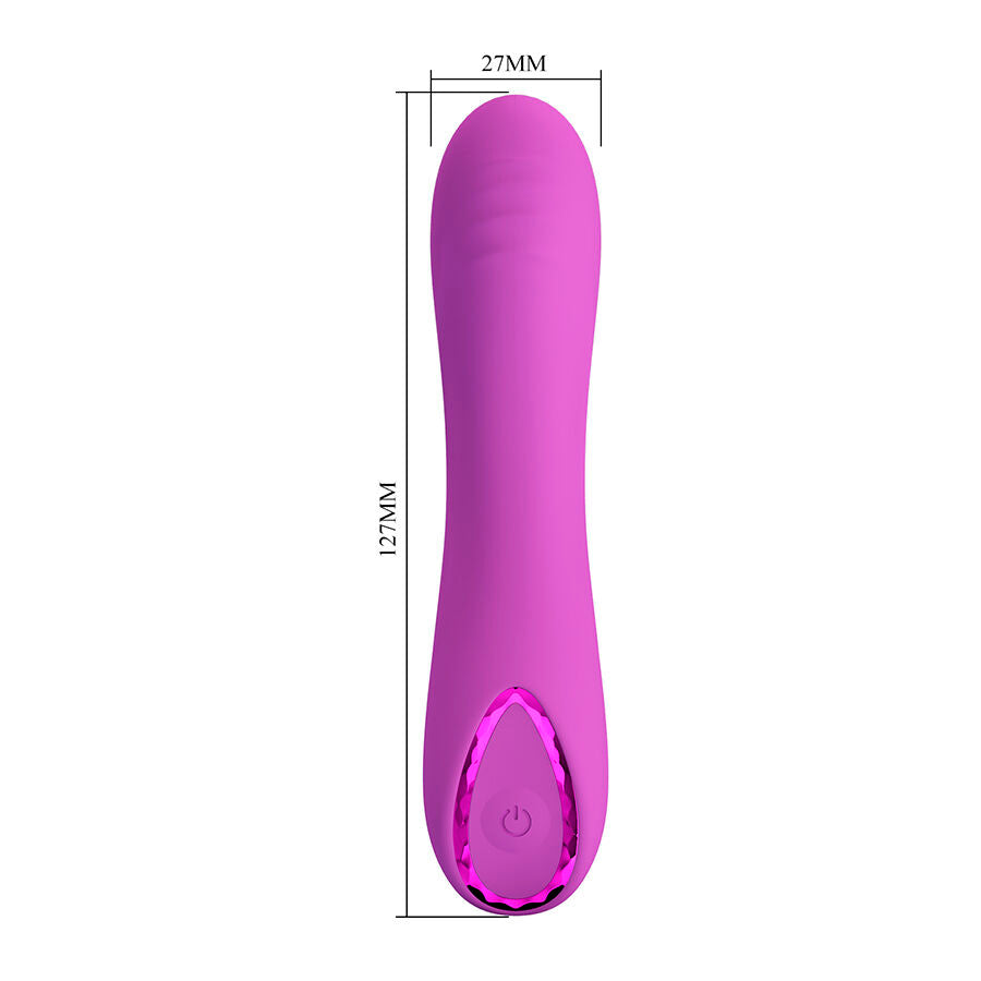 PRETTY LOVE DJ DICK VIBRADOR ROXO PARA PONTO G
