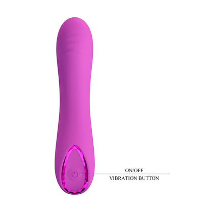 PRETTY LOVE DJ DICK VIBRADOR ROXO PARA PONTO G