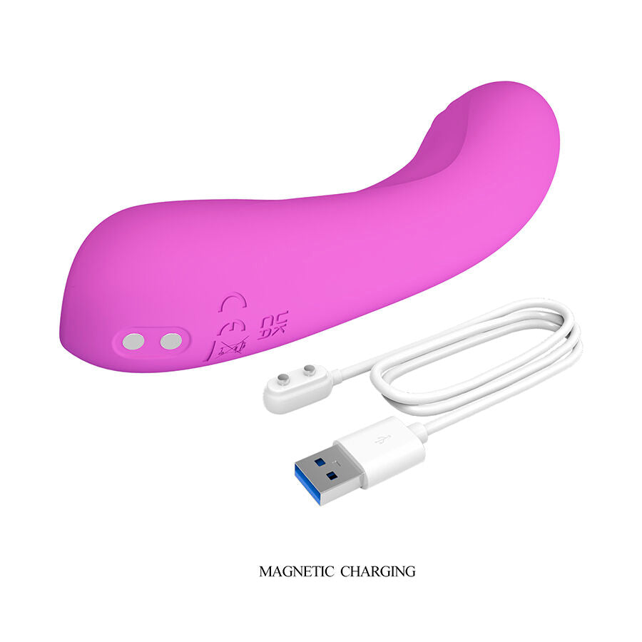 PRETTY LOVE DJ DICK VIBRADOR ROXO PARA PONTO G