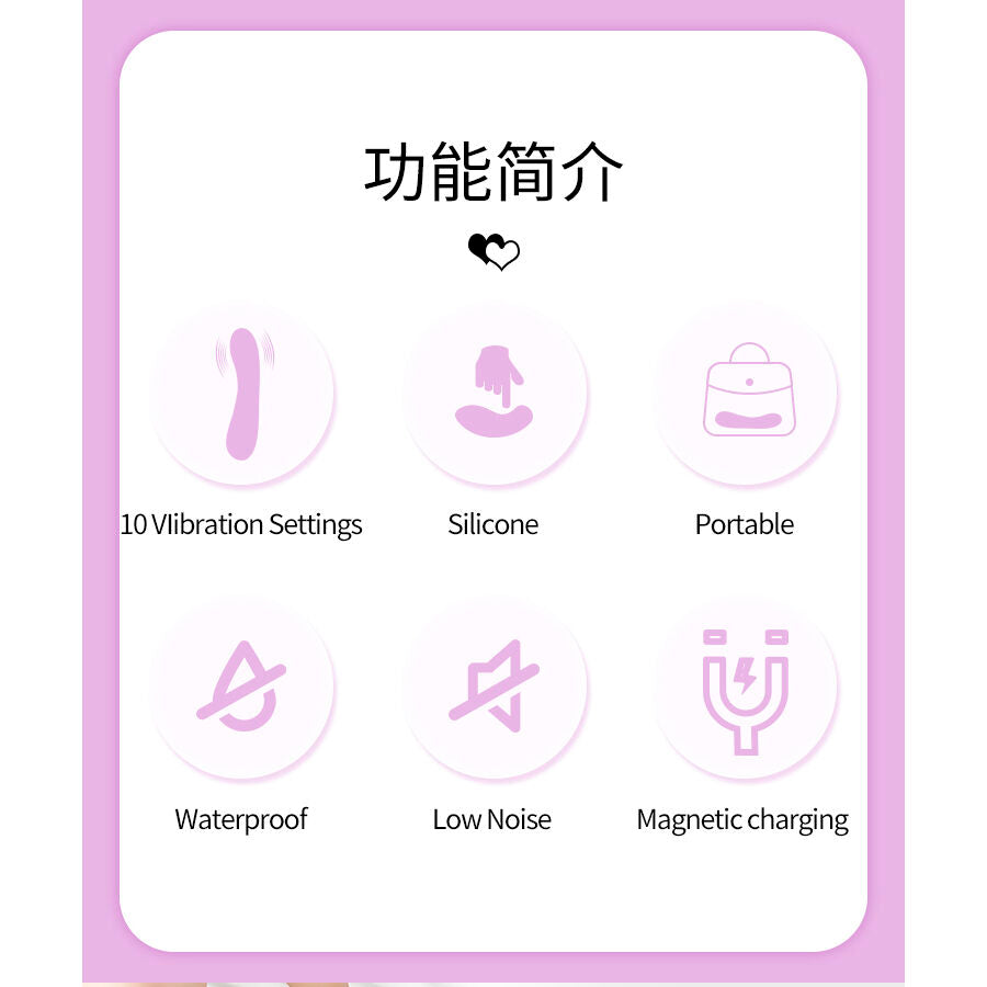 PRETTY LOVE DJ DICK VIBRADOR ROXO PARA PONTO G