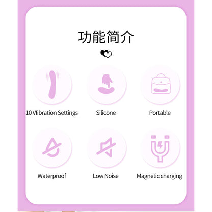 PRETTY LOVE DJ DICK VIBRADOR ROXO PARA PONTO G