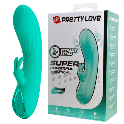 PRETTY LOVE DJ STICK VIBRADOR G SPOT TURQUESA