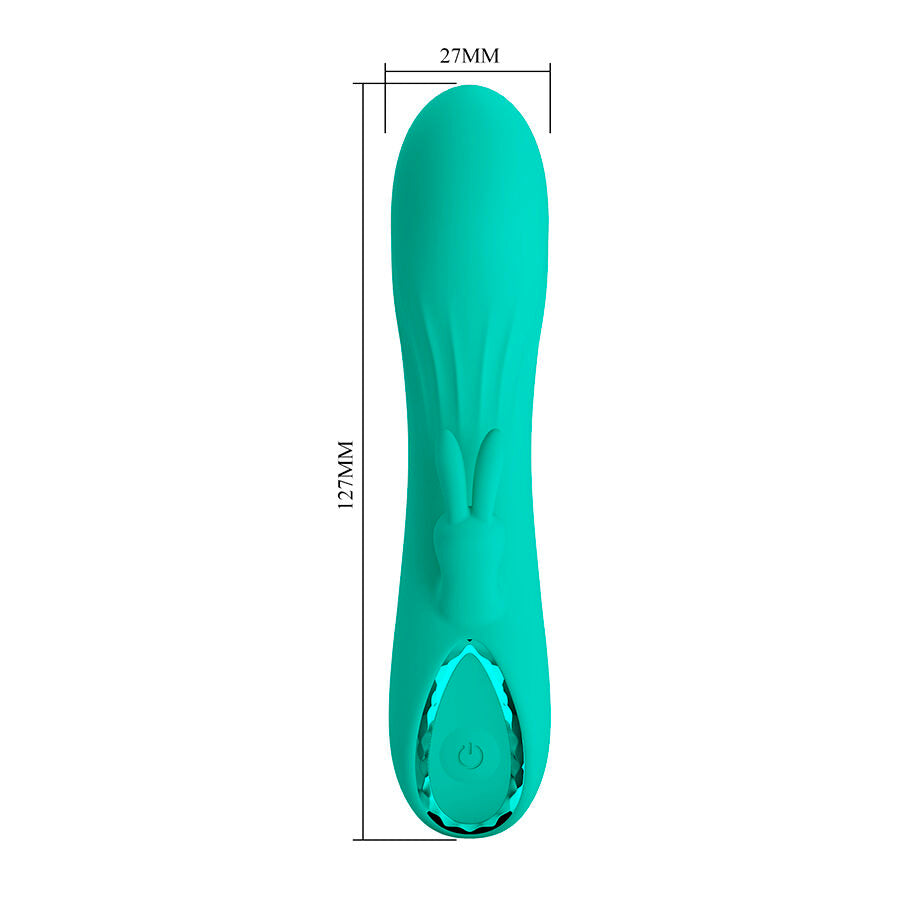 PRETTY LOVE DJ STICK VIBRADOR G SPOT TURQUESA