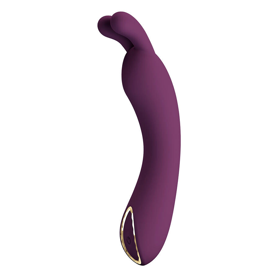 PRETTY LOVE DJ RABBIT VIBRADOR DE PONTO G ROXO