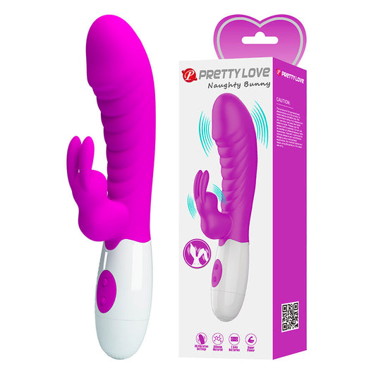 PRETTY LOVE NAUGHTY VIBRADOR ROXO BUNNY