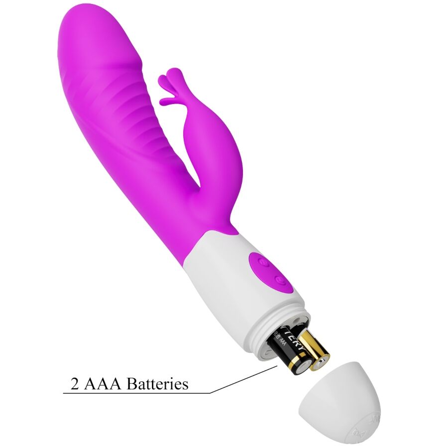 PRETTY LOVE RASMUSSEN VIBRADOR DE PONTO G ROXO