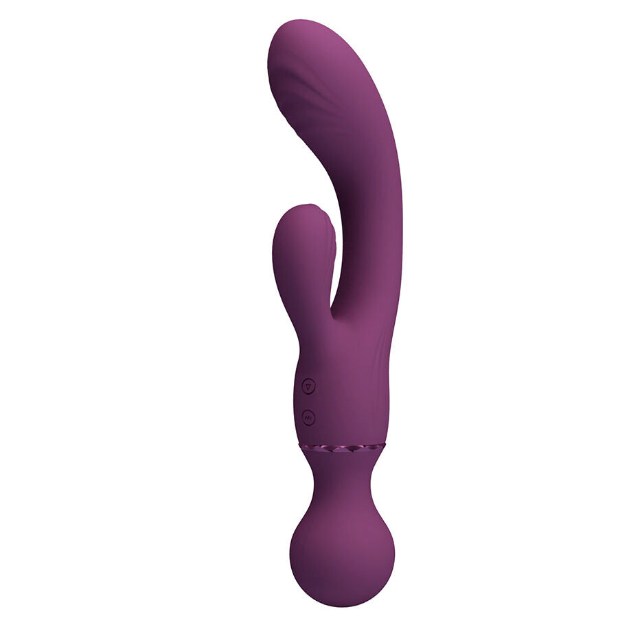 PRETTY LOVE VIBRADOR ROXO PARA PONTO G VERSaTIL E COMPLETO