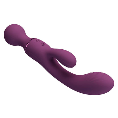 PRETTY LOVE VIBRADOR ROXO PARA PONTO G VERSaTIL E COMPLETO