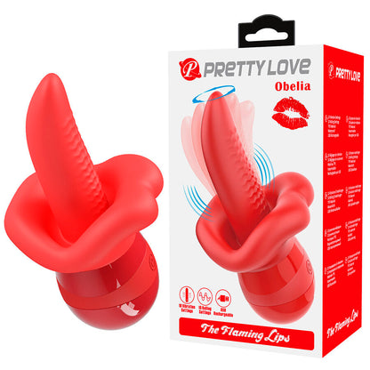 PRETTY LOVE OBELIA VIBRADOR DE LiNGUA COM MOVIMENTO ORBITAL