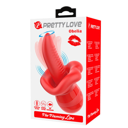 PRETTY LOVE OBELIA VIBRADOR DE LiNGUA COM MOVIMENTO ORBITAL