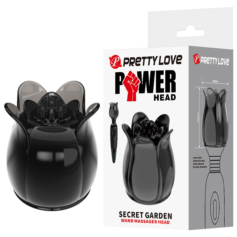 PRETTY LOVE SECRET GARDEN CABEyA DE MASSAGEM PRETA