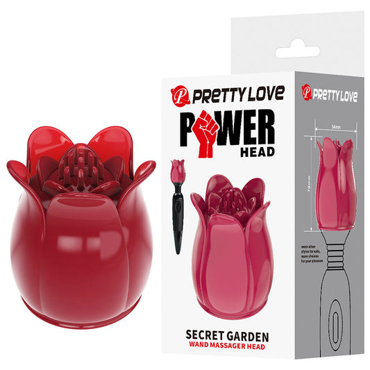 PRETTY LOVE SECRET GARDEN CABEyA DE MASSAGEM ROSA