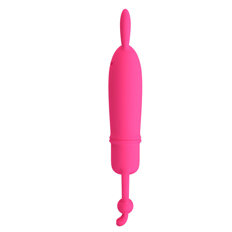 PRETTY LOVE DELIA VIBRADOR RABBIT COM ANEL DE RESISTeNCIA