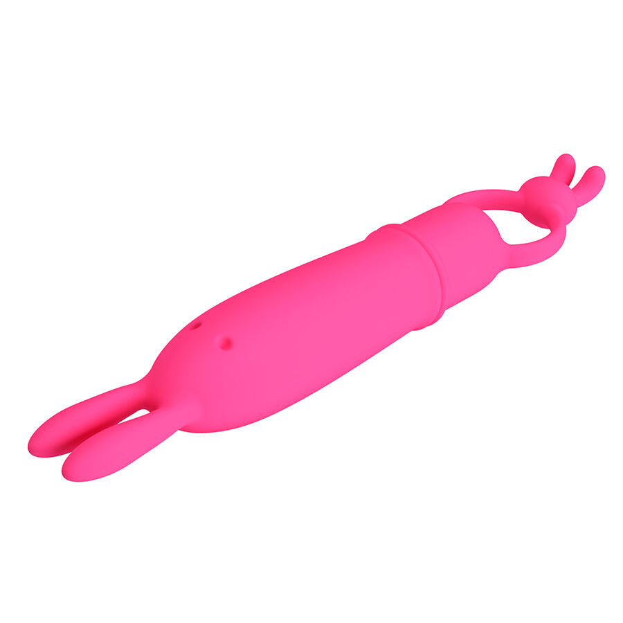 PRETTY LOVE DELIA VIBRADOR RABBIT COM ANEL DE RESISTeNCIA