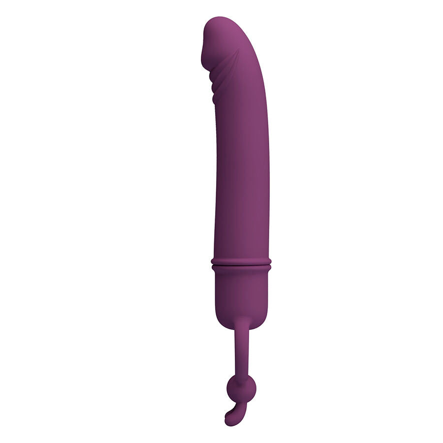 PRETTY LOVE CORA VIBRADOR EM FORMATO DE PeNIS COM ANEL DE RESISTeNCIA
