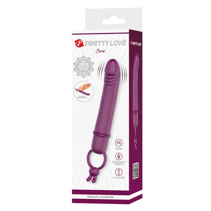 PRETTY LOVE CORA VIBRADOR EM FORMATO DE PeNIS COM ANEL DE RESISTeNCIA