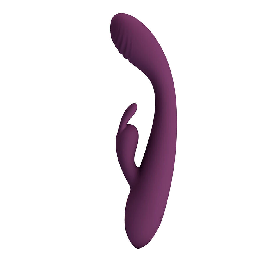 PRETTY LOVE EMMA VIBRADOR ROXO RABBIT COM ESTIMULADOR