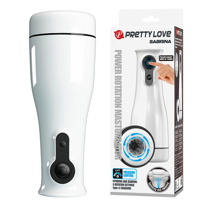 PRETTY LOVE SABRINA MASTURBADOR MASCULINO GIRAToRIO E BALANyANTE