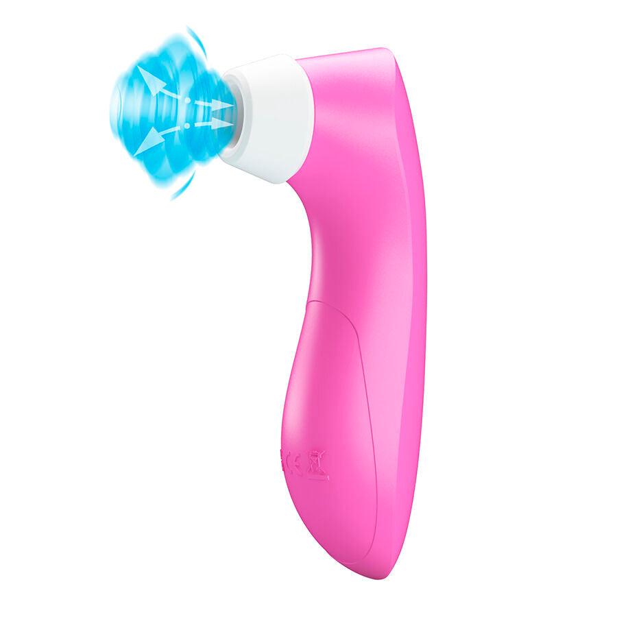 ROMANCE DISPOSITIVO DE SUCyaO CLITORIAL COM TECNOLOGIA DE PULSAyaO ROSA