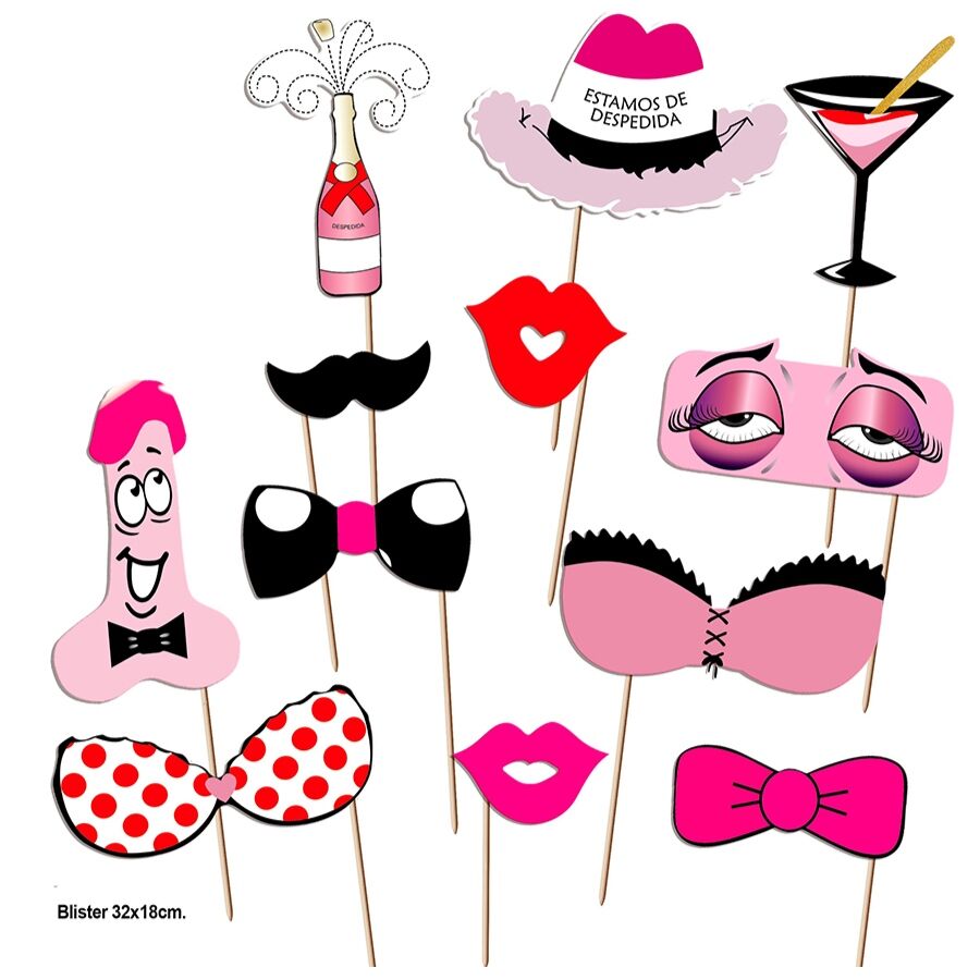 DIABLO PICANTE CONJUNTO PHOTOCALL PARTY MODELO 1 12 UNIDADES