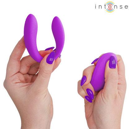 INTENSE NORA ESTIMULADOR DE CLIPE VIBRAToRIO ROXO