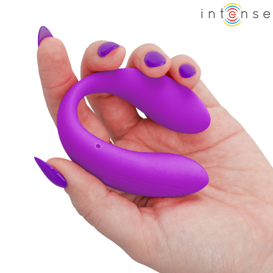 INTENSE NORA ESTIMULADOR DE CLIPE VIBRAToRIO ROXO