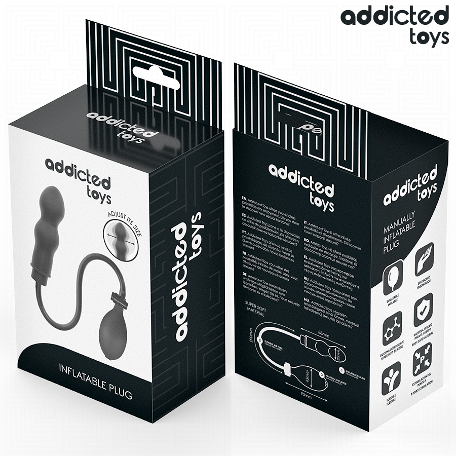 ADDICTED TOYS PLUG ANAL INFLABLE MODELO 2