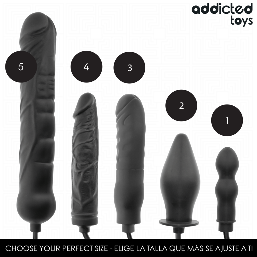 ADDICTED TOYS DILDO INFLABLE XL MODELO 3