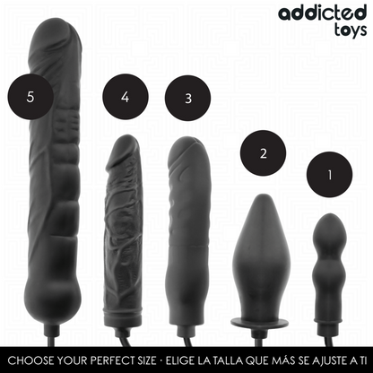 ADDICTED TOYS DILDO INFLABLE XL MODELO 3