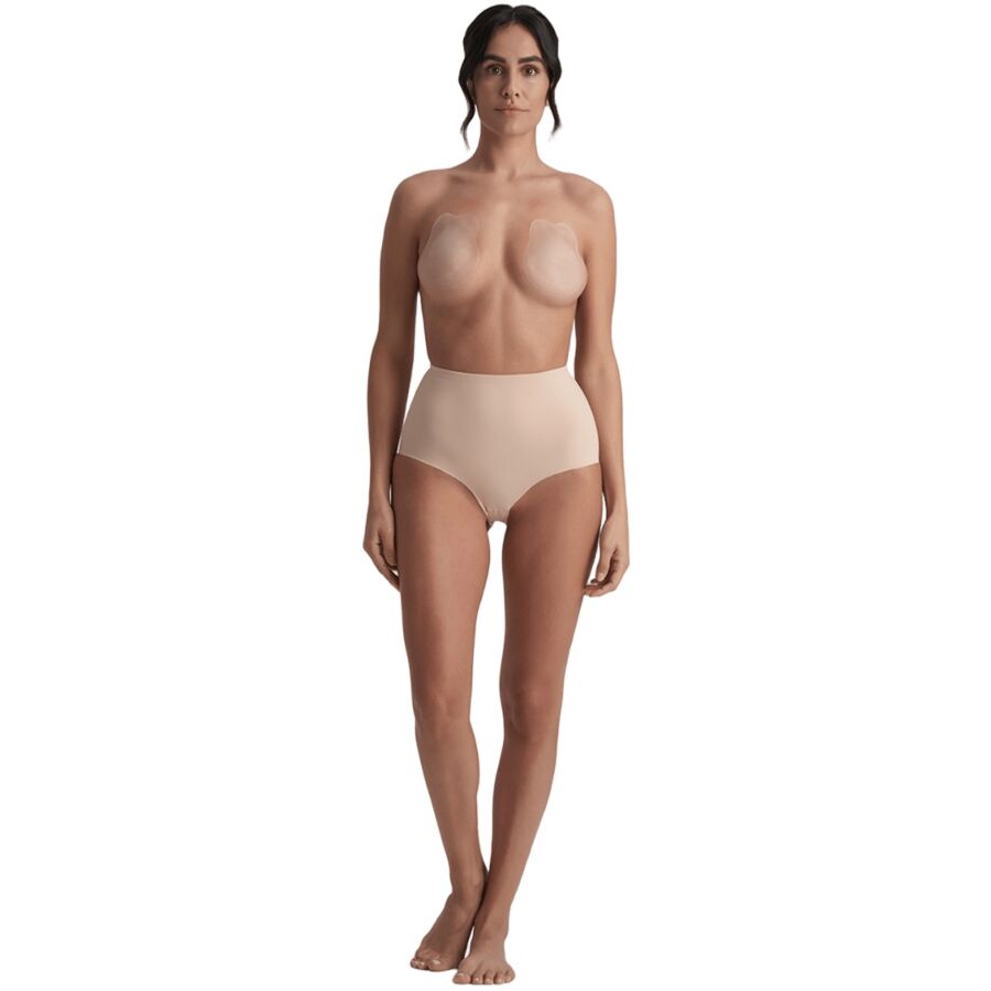 BYE BRA RABBIT COPAS DE SILICONA BEIGE TALLA M