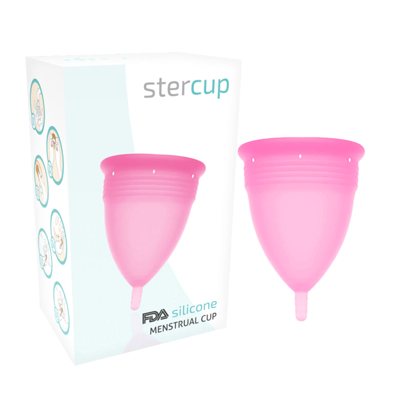 TAyA STERCUP MENSTRUAL TAMANHO S COR DE ROSA SILICONE FDA