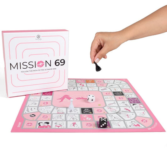 SECRET PLAY JOGO DE TABULEIRO PARA CASAIS MISSION 69
